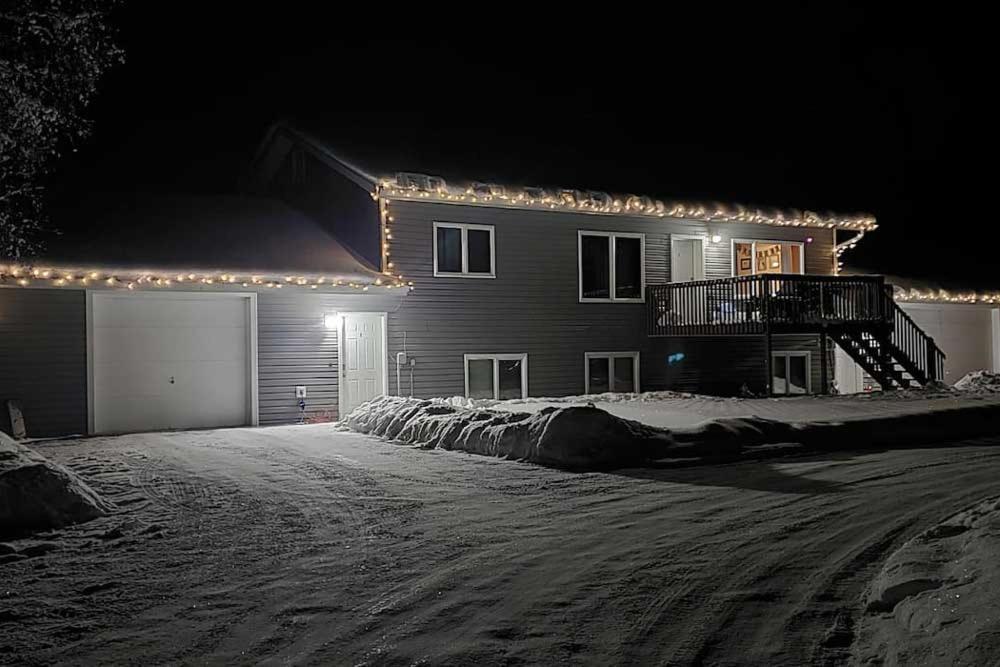 North Pole Escape With Deck And Aurora Lights Views! Villa Buitenkant foto